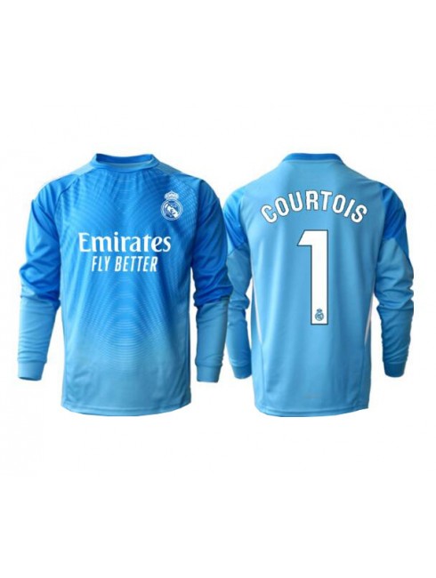 Real Madrid Thibaut Courtois #1 Torwart Heimtrikot 2025-26 Langarm Real Madrid Thibaut Courtois #1 Torwart Heimtrikot 2025-26 Langarm